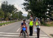 Sat-Lantas Polres Sarolangun Berbagi Taqjil