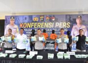 Tim Gabungan Polda Babel Dan Polres Babar Berhasil Ringkus Dua Kurir Narkoba, 35 Kilo Sabu Diamankan