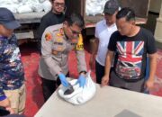 Polres Bangka Barat Amankan Timah Siap Lundup sebanyak 273 Karung.
