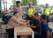 AKBP Budi Prasetya, S.Ik, M.Si Turun Langsung Cek Kelayakannya, Pesannya Jangan Ugal ugalan.
