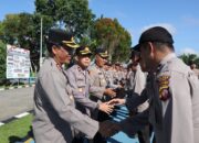 Kapolres Sekadau Mengucapkan Selamat Hari Raya Idul Fitri 1445 H Saat Dalam Apel Perdana Pasca Libur Lebaran