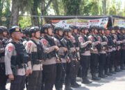 Amankan Paskah Nasional di Palangka Raya, Polda Kalteng Kerahkan 124 Personel Brimob.