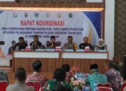 Menghadapi Pilkada Serentak, Kapolres Sarolangun Bersama Forkopimpda Lakukan Rapat Koordinasi
