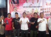 Projo Muda Kabupaten Labuhanbatu Laksanakan Nobar Timnas