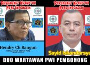 Ketum dan Sekjen PWI Pembohong, LIRA: Rusak Citra Wartawan Seluruh Indonesia