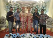 Ketua DPC PPWI Sutrisno Menghadiri Resepsi Pernikahan