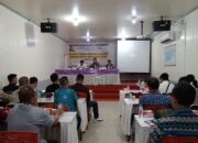 Balai Sungai Wilayah Kalimantan 1 Pontianak Sosialisasikan Pembangunan Perkuatan Tebing Sungai di Melawi.