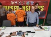 Satuan Reserse Narkoba Polres Sekadau Gelar Konferensi Pers Terkait Penangkapan Pelaku Narkotika