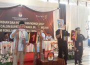 Cabut Undian Paslon Bupati dan Wabup,Kluisen-Iif (KIF) Nomor Urut 1Dadi – Malin (DAMAI) Nomor Urut 2