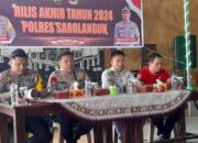 Kapolres Sarolangun Ajak Awak Media Release Akhir Tahun 2024 Dengan Penuh Keakraban Dan Kebersamaan