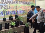 Kapolsek Pontianak Timur Sukseskan Ketahanan Pangan Nasional dengan P2L