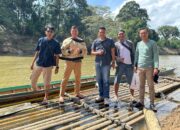 Polsek Entikong Lakukan Pengecekan Aktivitas PETI di Sungai Sekayam