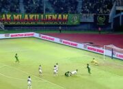 Walau 10 Pemain Bajul Ijo Menang 1-0