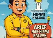Arief Rinaldi Resmi Daftar Caketum BPD HIPMI Kalbar 2025–2028