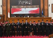 Kapolres Bangka Barat Hadiri Rapat Paripurna Perdana Bupati Markus