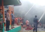 Kebakaran Hebat Hanguskan Rumah Warga Sosok, Kerugian Capai Rp250 Juta