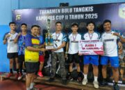Tutup Turnamen Bulu Tangkis Kapolres Cup, Ini Harapan Kapolres Sarolangun.