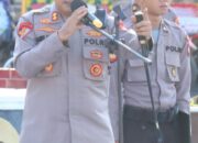 Kapolres Melawi IngatkanTidak Ada Ampun Dan Toleransi Kepada Personel Terlibat Narkoba.