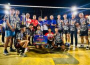 Tim Volly Putra Desa Sungai Kunyit Laut berhasil Menjadi Juara Champions