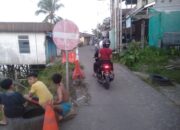 Jalan Longsor Intai Pengguna Jalan
