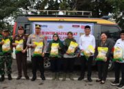 Polres Sarolangun Bersinergi dengan Pemkab Gelar Pangan Murah, Warga Antusias Serbu Beras Murah