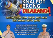 Kapolres Bangka Barat Himbau Larangan Knalpot Brong, Penindakan Akan Digelar