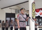 Kapolres Sekadau Pimpin Upacara Peringatan Hari Juang Polri Tahun 2025