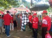 Ribuan warga se-Kecamatan Sungai Pinyuh Antusias Mengikuti Jalan Sehat Berhadiah Dalam Rangka HUT Kemerdekaan RI ke-80