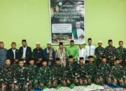 Dalam Peringatan Maulud Nabi Muhammad SAW 1447 H di HadiriDeretan Tokoh dan  Perwira Yonif TP 833/DN