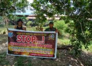 Kodim 1204-11/sekadau hilir sosialisasi pencegahan kebakaran hutan (KARHUTLA).