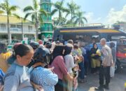 10 Ton Beras Habis, Masyarakat Bangka Barat Berharap Operasi Pasar Murah program Polres Terus Berlanjut