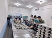 Danramil 1204-11/tayan hulu menghadiri lounching Program Makan Bergizi Gratis di Wilayah Kecamatan tayan hulu