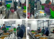 Danramil 1204-01/Kapuas Mendampingi Distribusi Program Makan Bergizi Gratis di Wilayah Kecamatan Kapuas