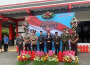 Kodim 1204/sanggau menghadiri upacara peringatan hari lahir pancasila.