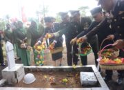 Kodim 1204/sanggau Gelar Upacara dan Ziarah Makam Pahlawan dalam rangka memperingati HUT TNI KE-80 tahun 2025.