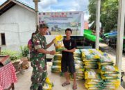 Koramil 1204-07/tayan Hilir Menghadiri Penanaman Perdana Demplot Jagung Program Ketahanan Pangan Tahun 2025