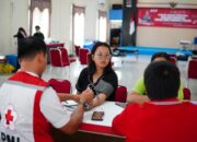 Masyarakat Bumi Lawang Kuari Antusias Ikuti Donor Darah Sambut Hari Jadi ke-74 Humas Polri