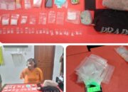 Polres Bangka Barat Ringkus Wanita Asal Toboali Pengedar Sabu di Mentok