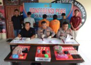 Konferensi Pers Polres Bangka Barat: Satresnarkoba Ungkap Pasutri Simpan 51 Gram Sabu, Salah Satunya Honorer Pemkab