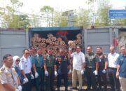 Bea Cukai Pontianak Amankan 58,3 Ton Rotan Berharga Rp2,9 Milyar yang Diduga Dibawa Keluragaannya Sebagai Produk Kelapa