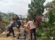 Status Udara Kubu Raya Memburuk, Kapolres Kubu Raya Terjunkan Tim Pemadam ke 9 Kecamatan