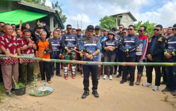 Ratusan Peserta Trail Jelajah Hutan Parindu, Polres Sanggau Pastikan Keamanan Kegiatan