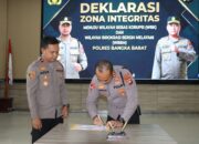 Polres Bangka Barat Deklarasikan Zona Integritas, Tegaskan Komitmen Menuju WBK dan WBBM