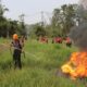 Polres Melawi dan Manggala Agni Gelar Simulasi Pemadaman Api Guna Siapkan Penanganan Karhutla