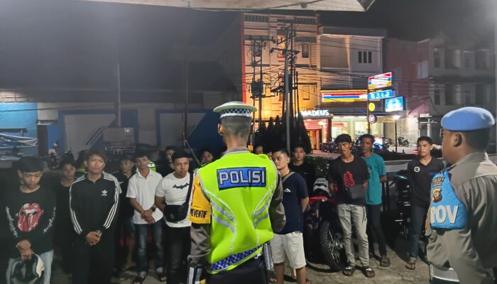 Polres Melawi Tindak Tegas Puluhan Pengendara Knalpot Brong dalam Operasi Keselamatan Kapuas 2026