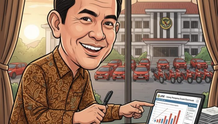 Diduga Langgar Instruksi Presiden, Anggaran Sewa Kendaraan Dinas Pemkab Melawi Rp1 Miliar Dikritik Warga.