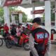 Polres Melawi Laksanakan Patroli dan Pasang Pengaman di SPBU Guna Jaga Kelancaran Distribusi BBM