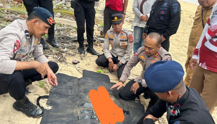 Respon Cepat Polisi Tangani Temuan Mortir di Air Putih, Sekdes: Kurang dari 30 Menit Sudah di Lokasi
