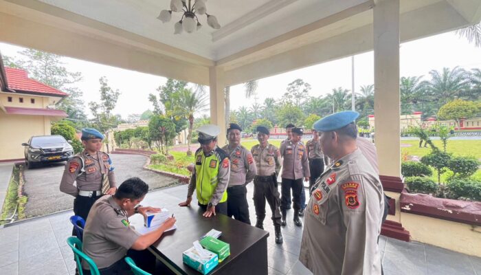 Tak Ada Toleransi Narkoba, Kapolres Sarolangun Instruksikan Pemeriksaan Mendadak.