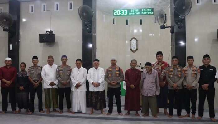 Pererat Silaturahmi, Kapolres Bangka Barat Gelar Safari Ramadhan dan Sampaikan Pesan Kamtibmas di Masjid Baitul Mentok